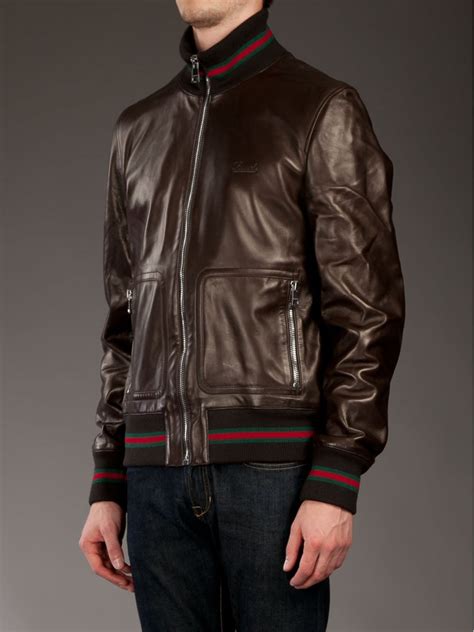 mens gucci jacket dhgate|gucci leather jackets.